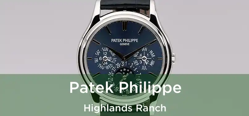 Patek Philippe Highlands Ranch